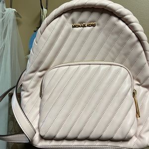 Michael kors backpack purse barely used